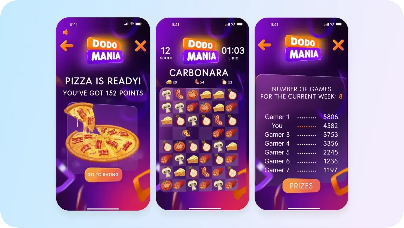 dodomania gamification in mobile apps
